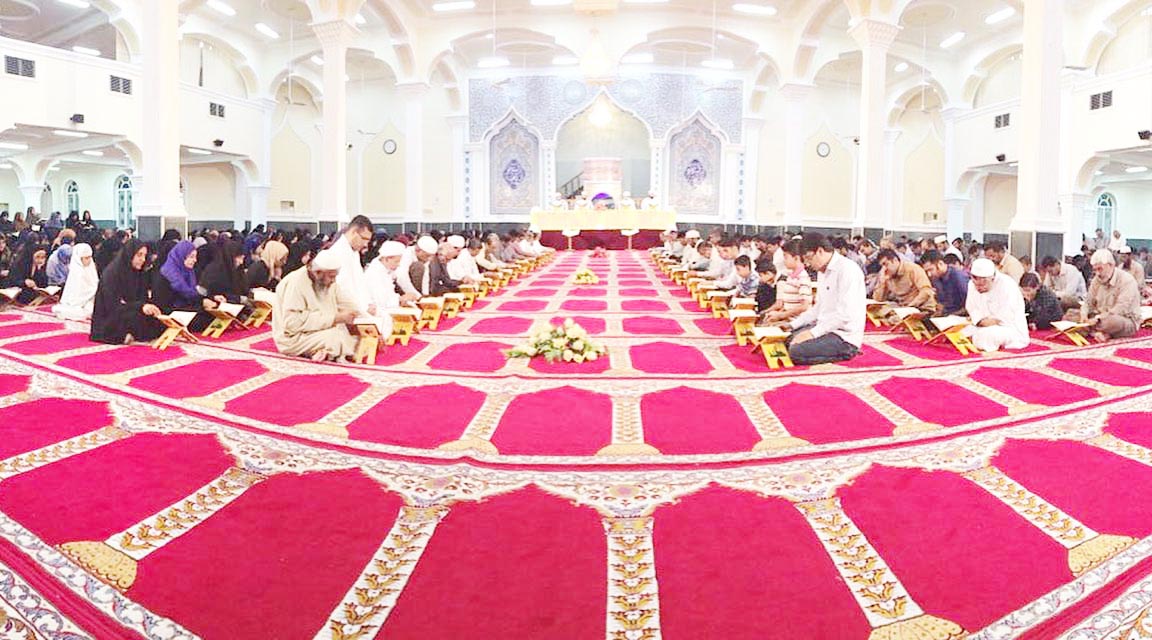 ضبط تلاوت قرآن کریم در مسجد جامع بستک به مدت 10 روز _5