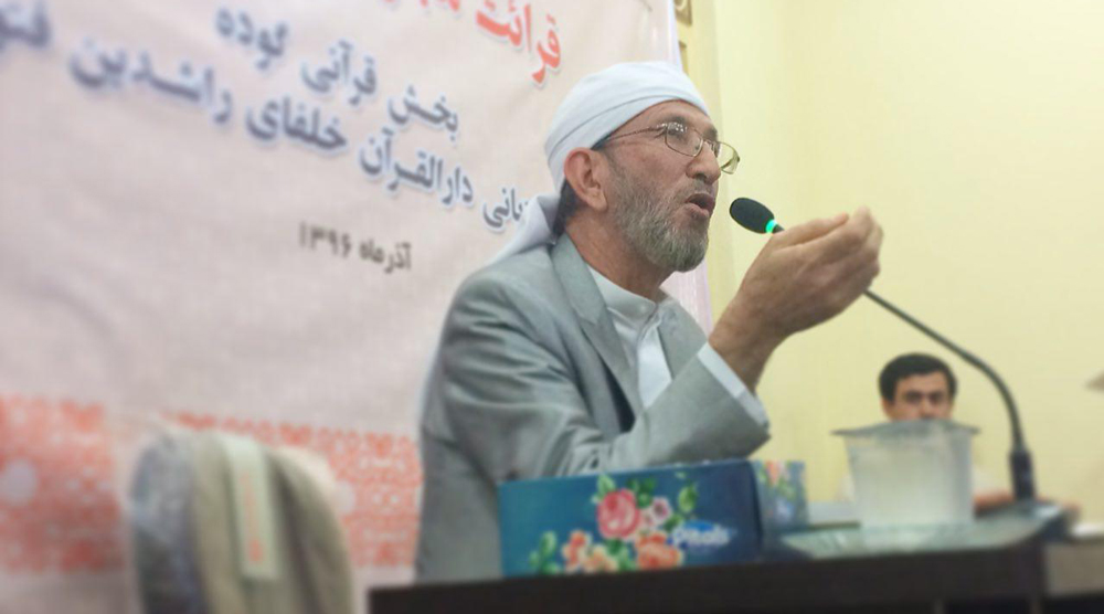 گزارش تصویری از همایش تجلیل از دانش آموختگان قرائت قرآن کریم _ دارالقرآن خلفای راشدین فتویه 1