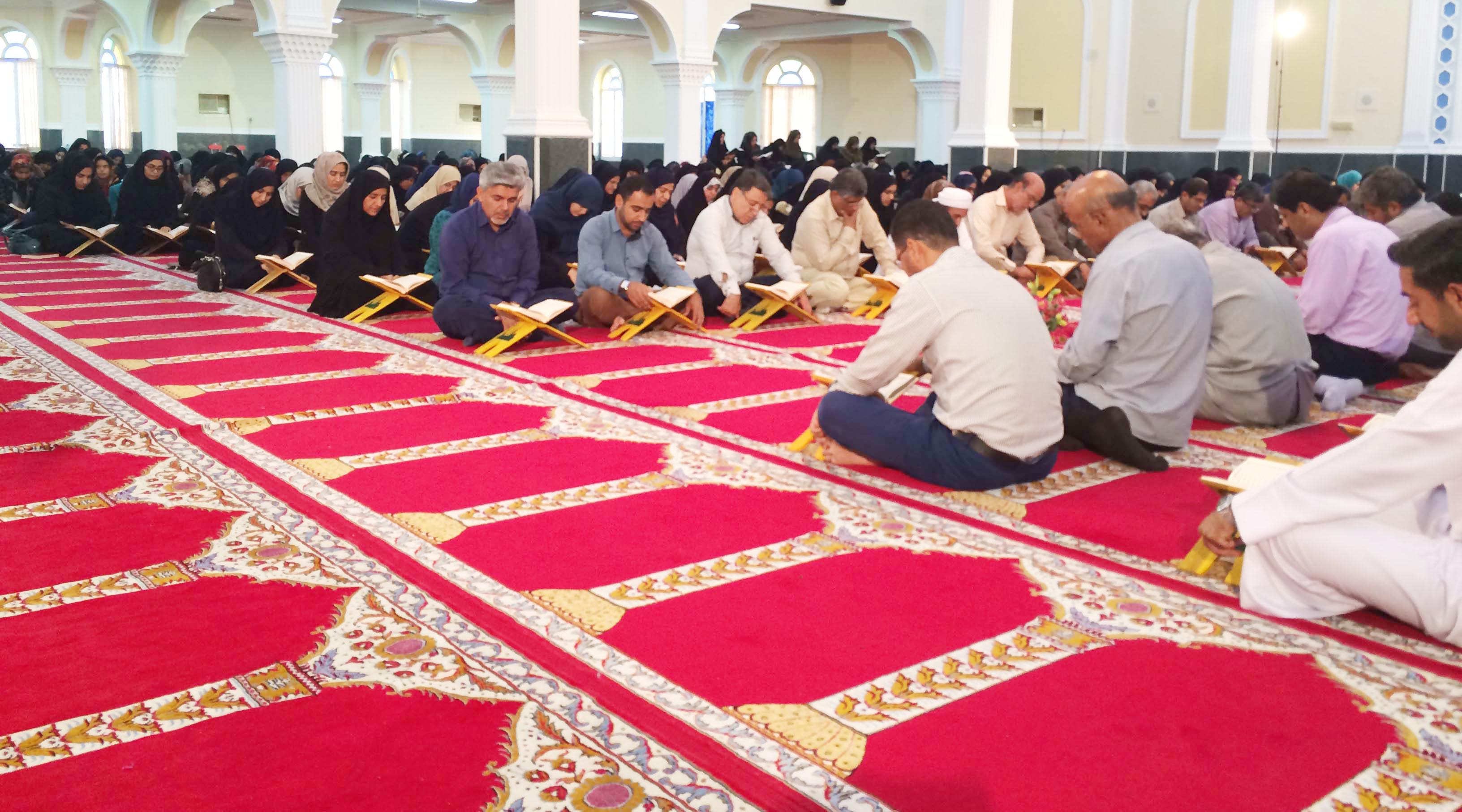 ضبط تلاوت قرآن کریم در مسجد جامع بستک به مدت 10 روز _14